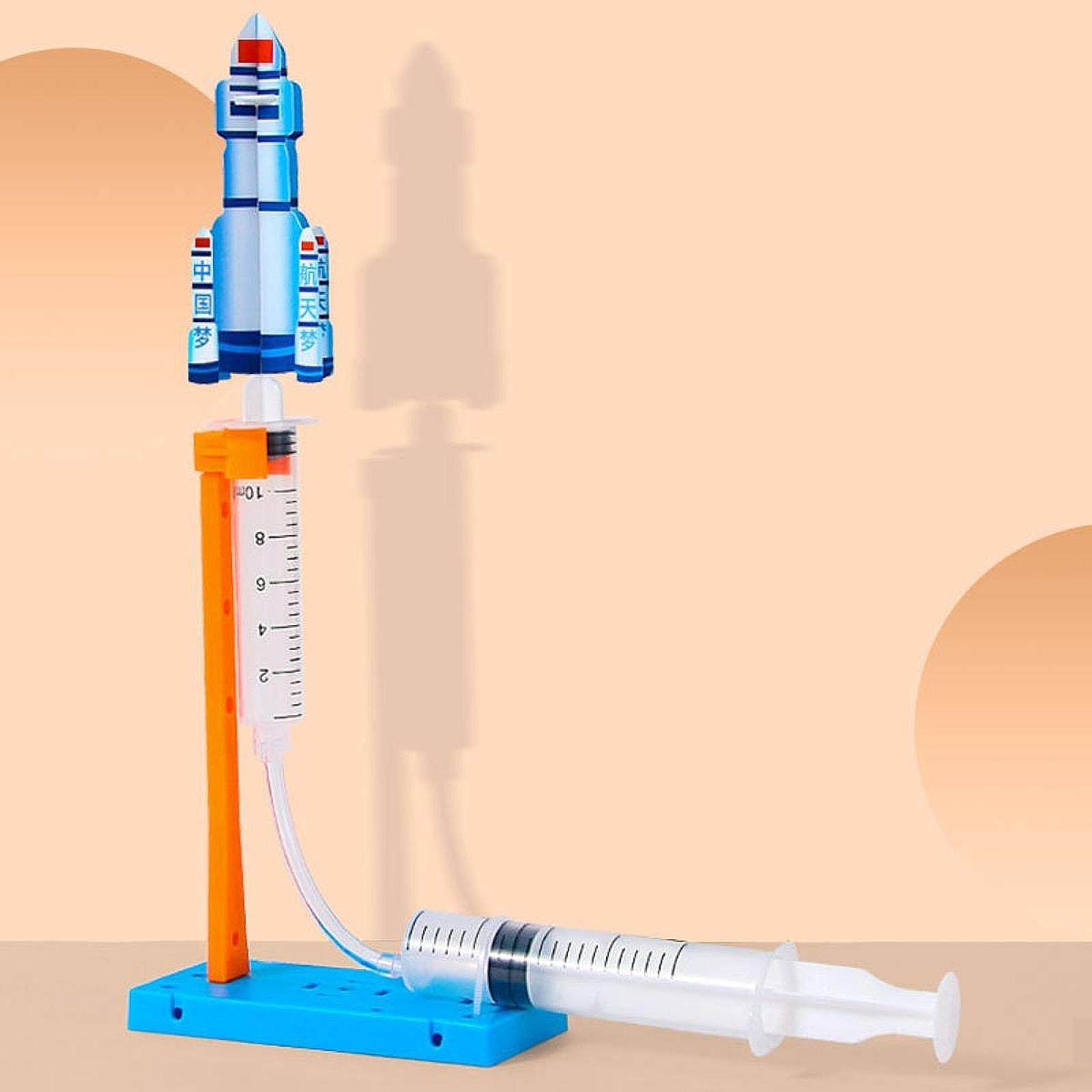 Science Project Toys Making - DIY 로켓 모델 장난감 만들기 3D