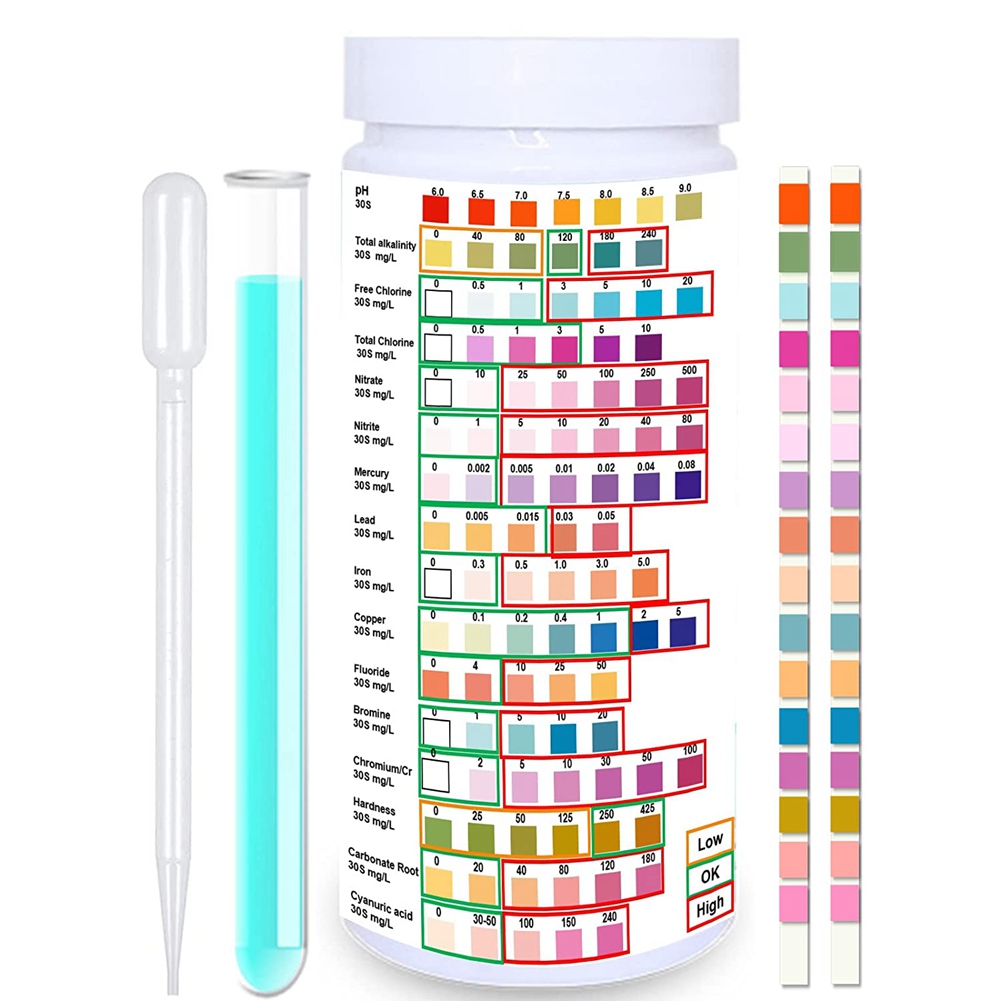 가정용 식수용 물 테스트 스트립, EPA 레벨, 납,  - Water Testing Kit 리뷰 및 가격