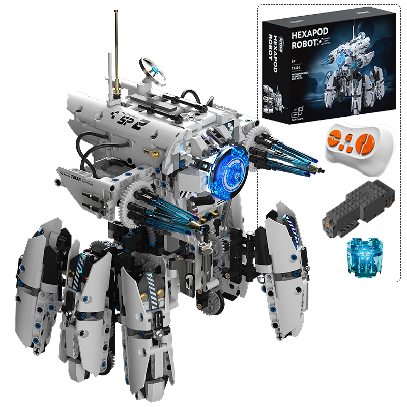 기술 프로그래밍 헥사포드 로봇 SF 전쟁 기계 조립 블 - Science Robotics 리뷰 및 가격