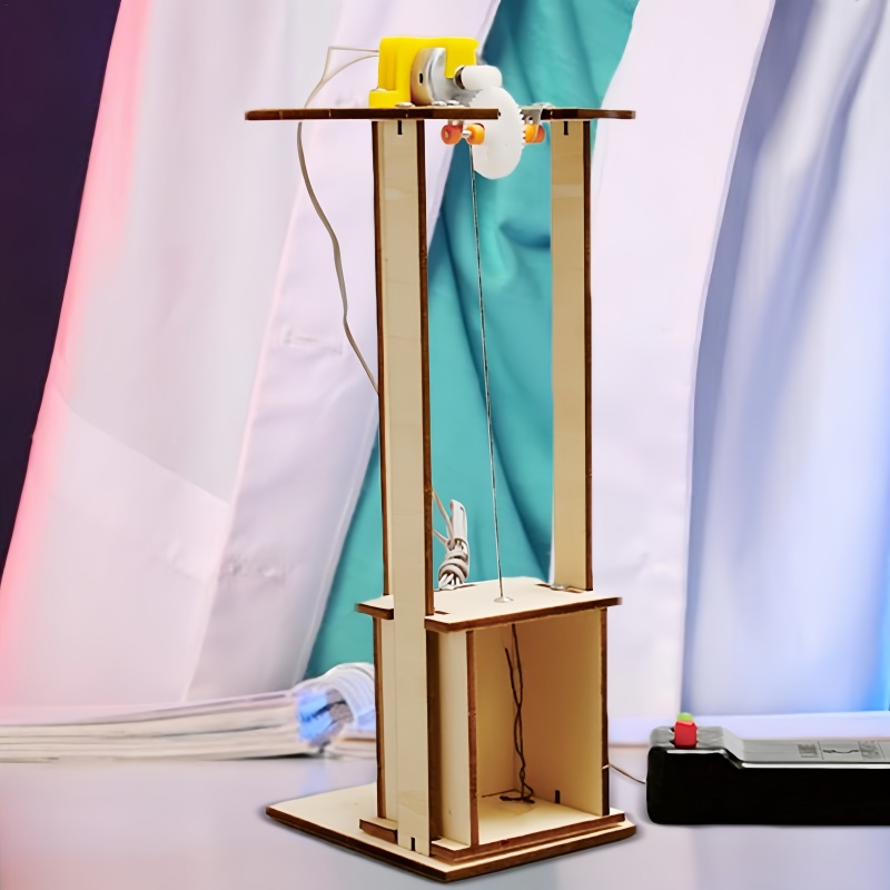 DIY 전기 원격 제어 리프트 엘리베이터 키트 - 어린 - Science Project 리뷰 및 가격