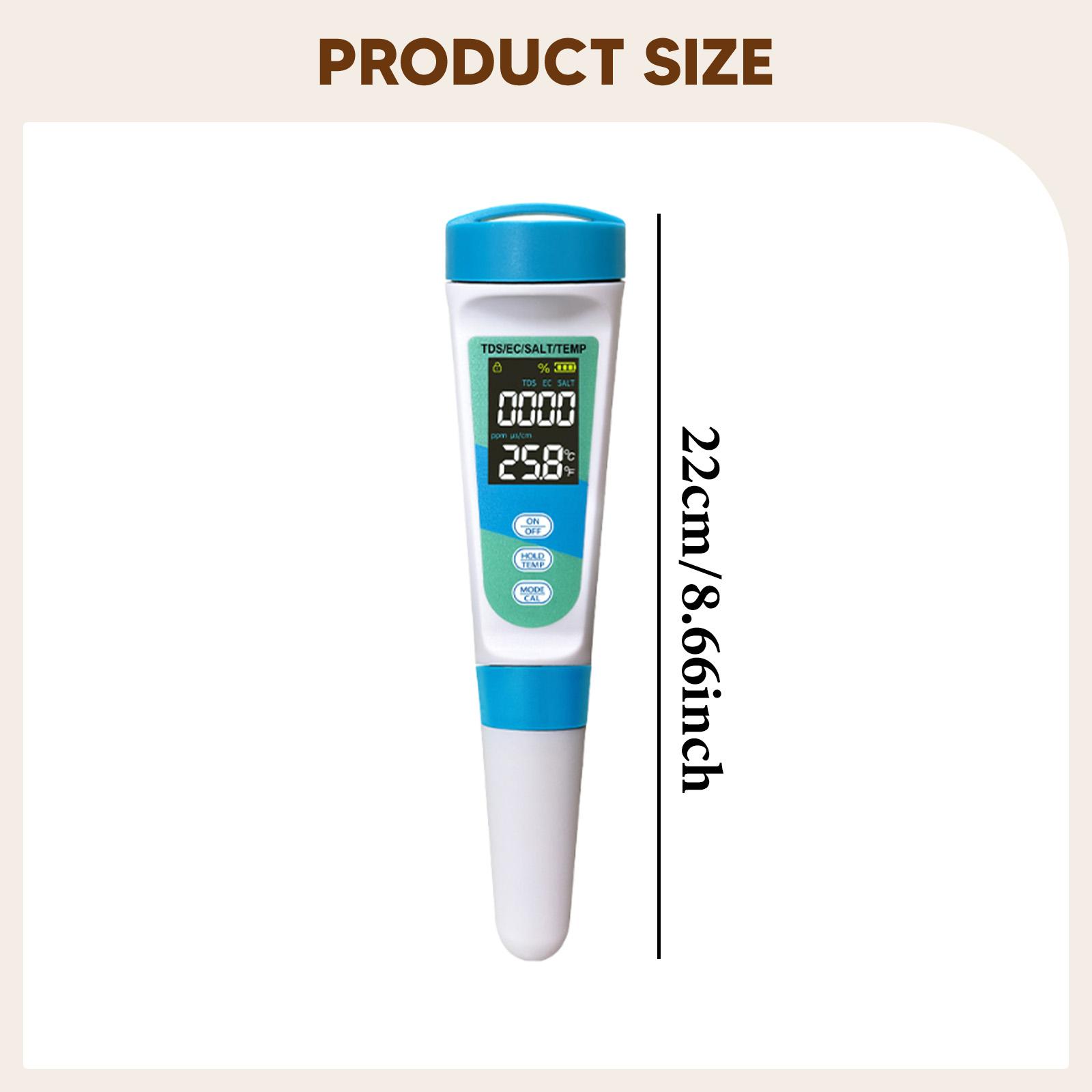 4 in 1 EC TDS 염분 온도 측정기 물 테스트  - Water Testing Kit 리뷰 및 가격