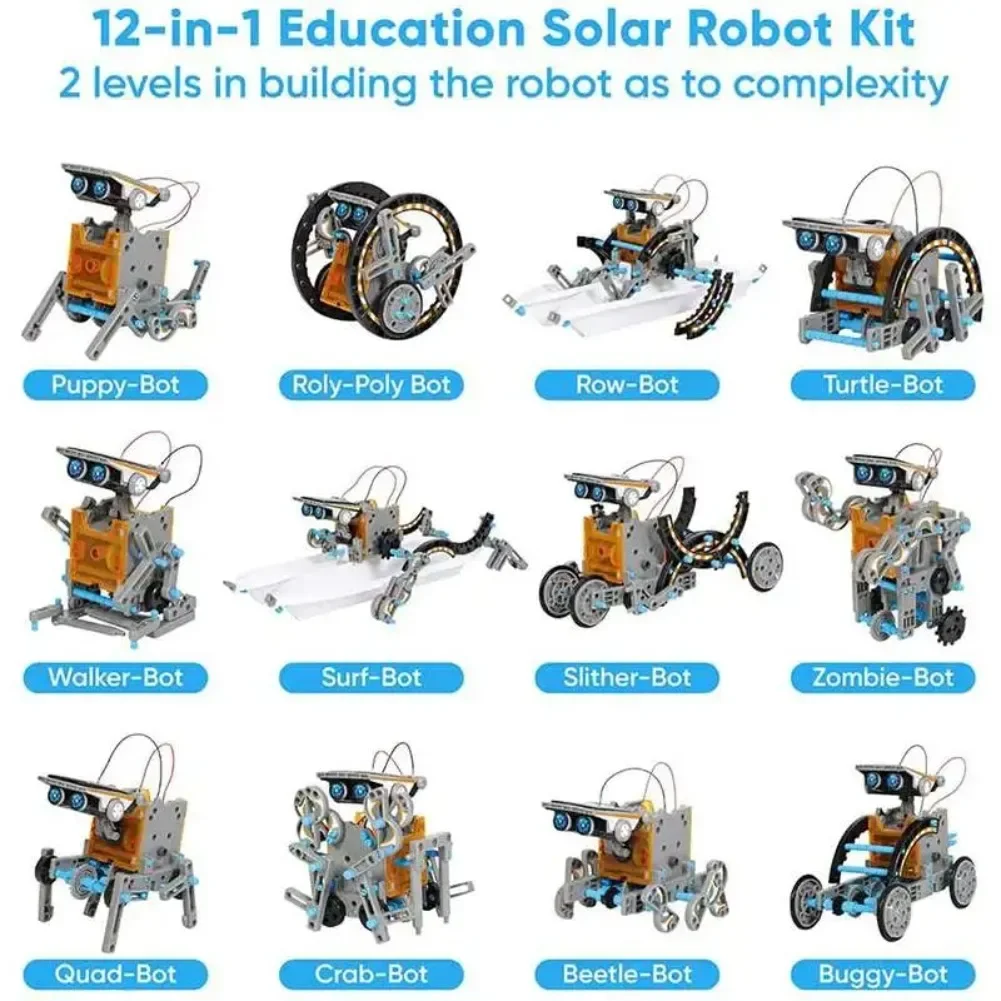 13 in 1 태양열 구동 로봇 과학 키트 DIY 빌딩 - Science Robotics 리뷰 및 가격